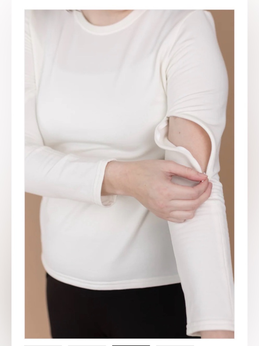 SALT RESILIENT WOMEN’S LONG SLEEVE TOP ARM PICC/PORT FOR EASY ACCESS